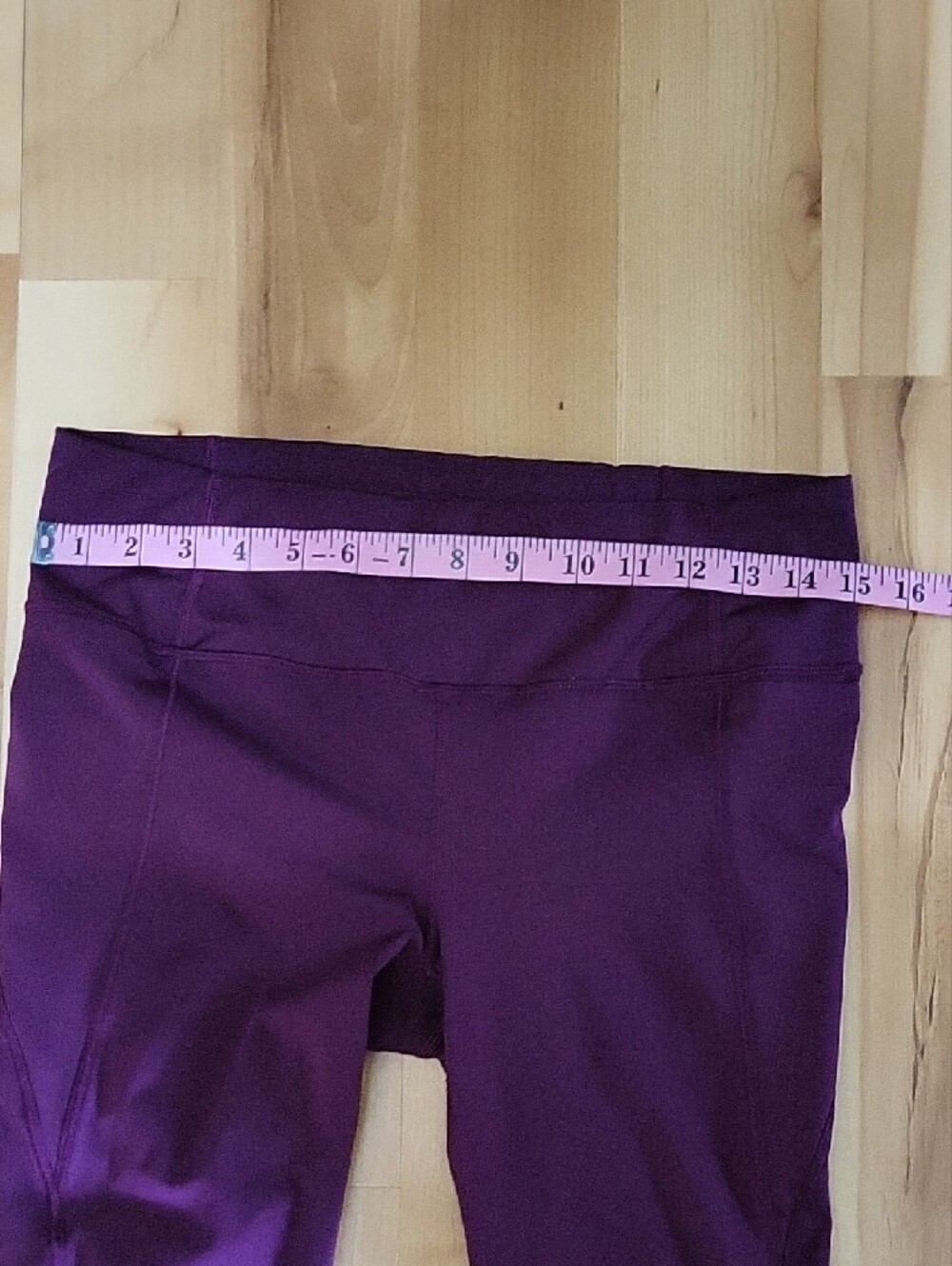 Athleta Salutation Stash Deep Plum High Rise 7/8 Leggings Small - Picture 12 of 15